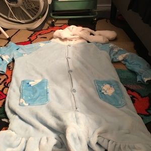 Cinnamoroll inspired wearable  blanket